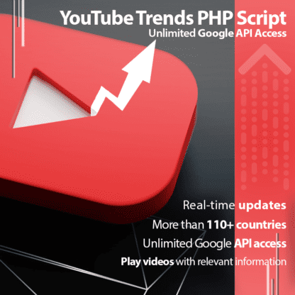 youtube trends php script
